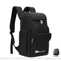 Sac à Dos Isotherme Noir 18L - Sac Roche ™