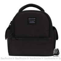 Sac à Dos Isotherme Noir Compact - Sac Roche ™