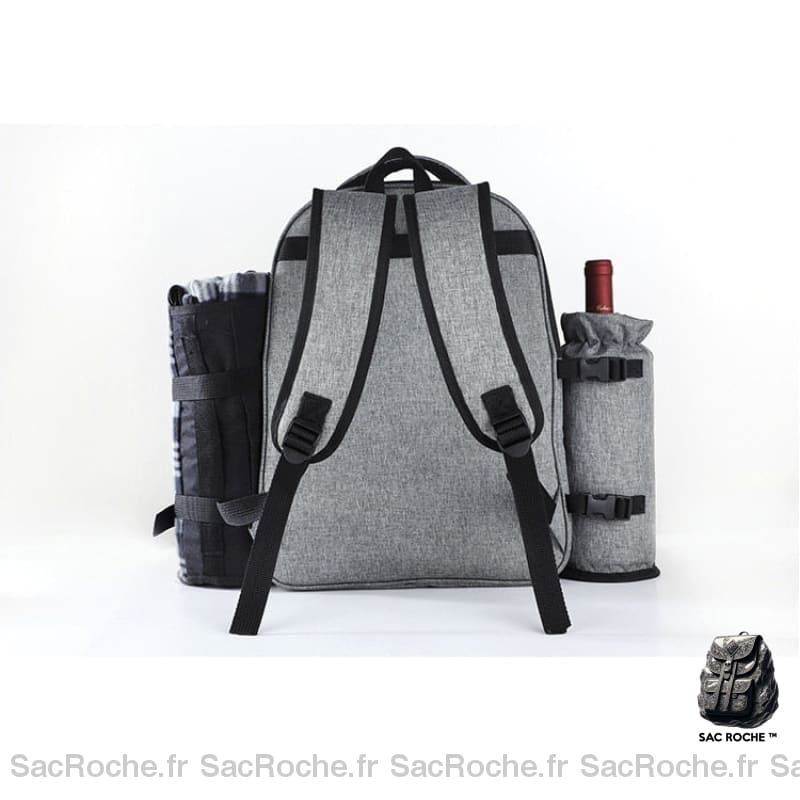 Sac À Dos Isotherme Pique-Nique Gris