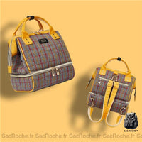 Sac à dos isotherme pratique - modèle Jaune - Sac Roche ™