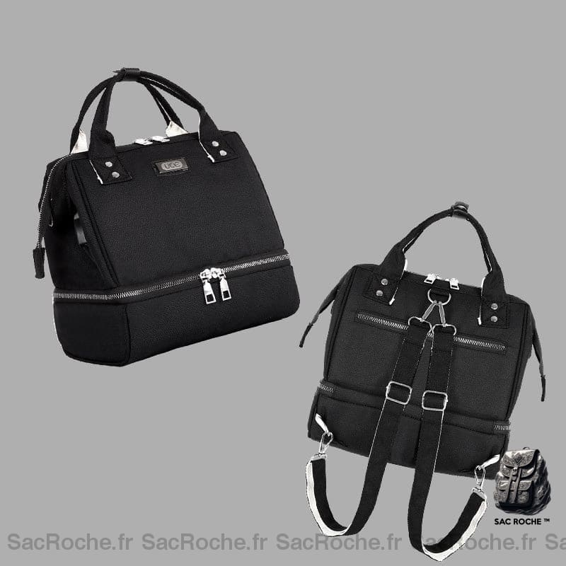 Sac à dos avec poche isotherme - Noir - Sac Sac à main