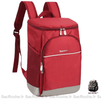 Sac à Dos Isotherme Rouge Thermos - Sac Roche ™