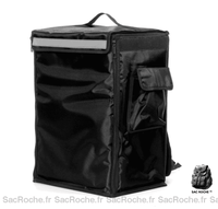 Sac à dos isotherme thermique - modèle Noir - Sac Roche ™