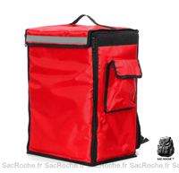 Sac à dos isotherme thermique - modèle Rouge - Sac Roche ™