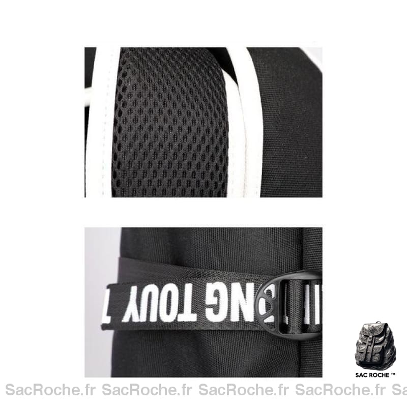 Sac À Dos Itachi Uchiwa Noir Enfant