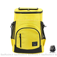 Sac à Dos Jaune Isotherme 33L - Sac Roche ™