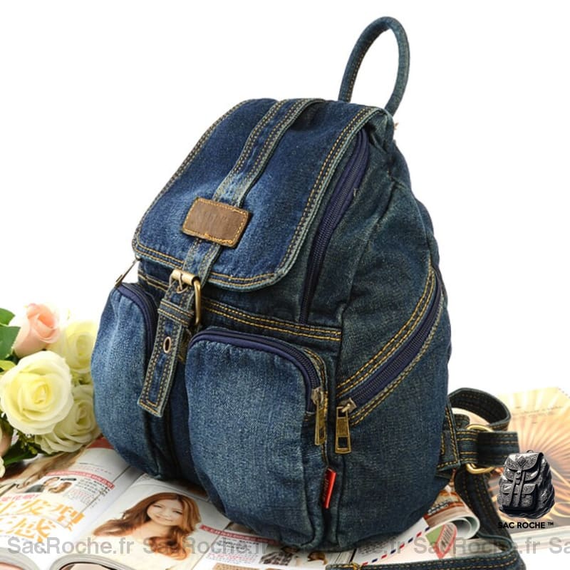 Sac À Dos Jean Tendance Femme