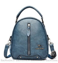 Sac À Dos Kangourou Femme Mini Bleu