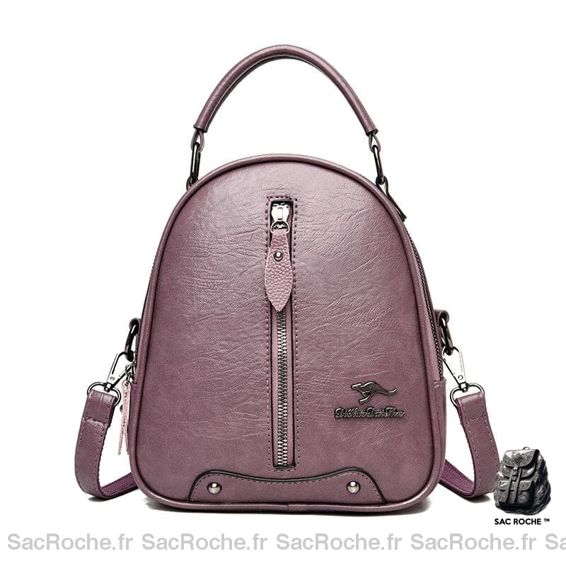 Sac À Dos Kangourou Femme Mini Rose
