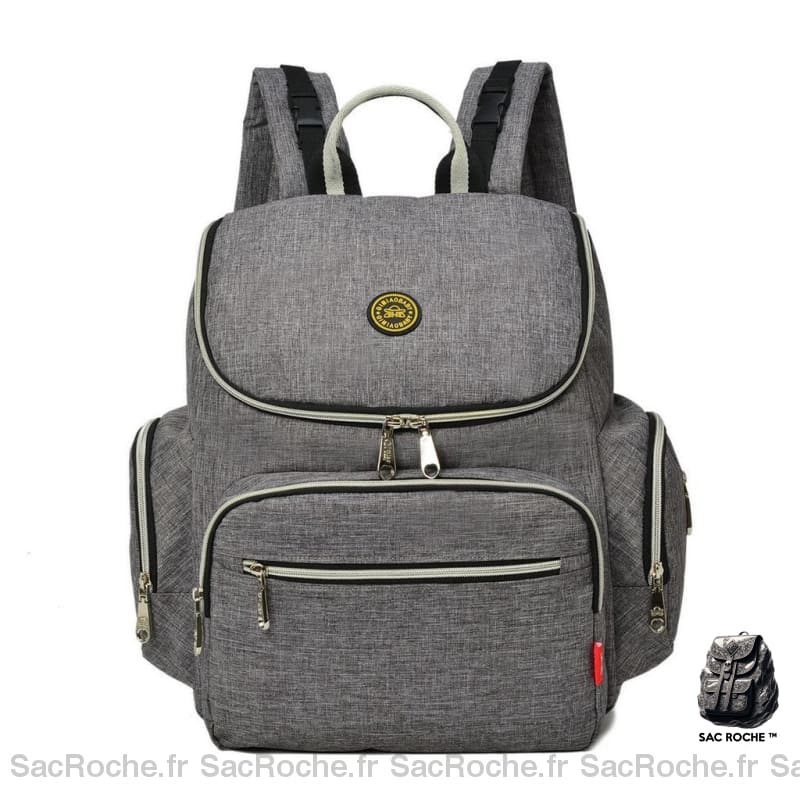 Sac À Dos Langer Compact Gris Sac