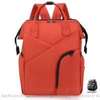 Sac à dos à langer élégant - modèle Rouge - Sac Roche ™