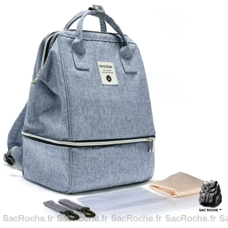 Sac À Dos Langer Étanche Bleu Clair Sac
