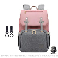 Sac à dos langer oxford - modèle Rose - Sac Roche ™
