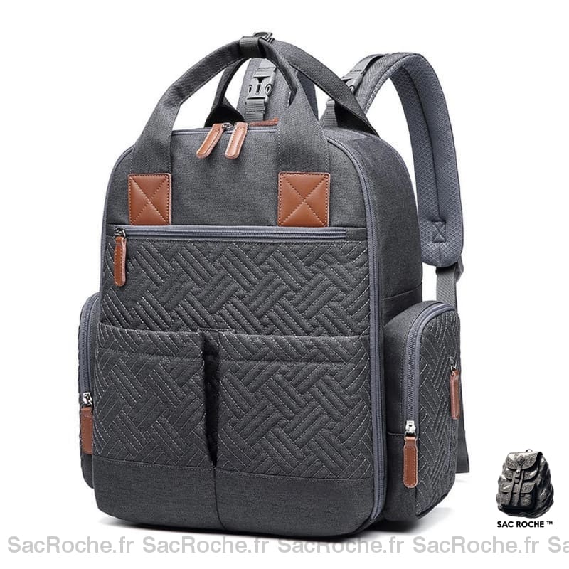 Sac À Dos Langer Tendance Moderne Et Pratique Gris Sac