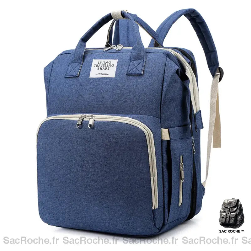 Sac À Dos Langer Usb Bleu Sac