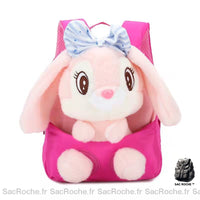 Sac à dos lapin mignon pour fillettes - Sac Roche ™