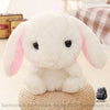 Sac à dos en peluche lapin pour fille - Blanc - Animal en peluche Lapin en peluche