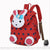 Sac à dos lapin petite fille - modèle Rouge - Sac Roche ™