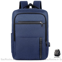 Sac à Dos Léger, Robuste Business - modèle Bleu - Sac Roche ™