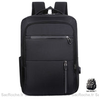 Sac à Dos Léger, Robuste Business - modèle Noir - Sac Roche ™