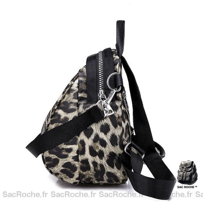 Sac À Dos Léopard Femme Mini