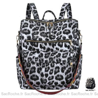 Sac À Dos Léopard Femme Vintage