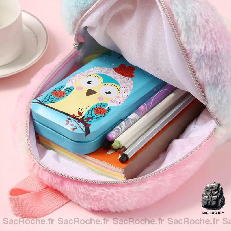 Sac À Dos Licorne Enfant Peluche