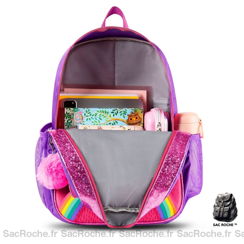 Sac À Dos Licorne Fille Multicolore Enfant