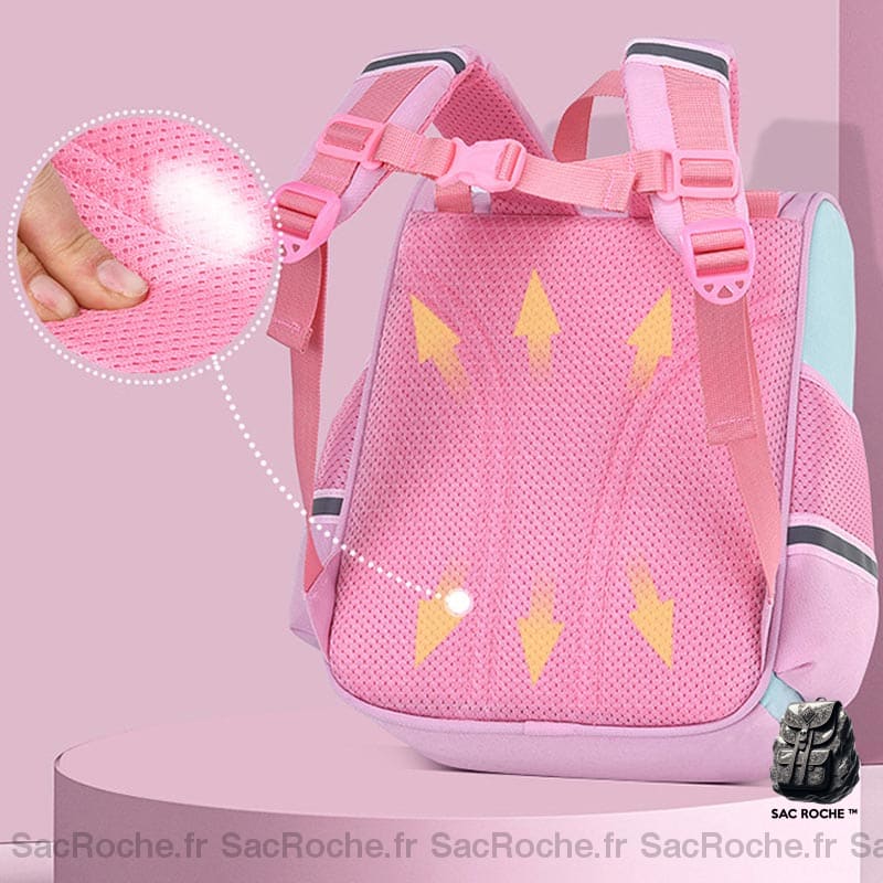 Sac À Dos Licorne Fille Rose Enfant