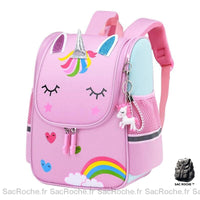 Sac à dos licorne fille rose - Sac Roche ™