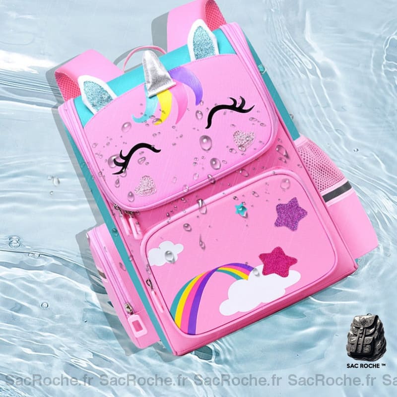 Sac À Dos Licorne Filles Étoiles Arc-En-Ciel Enfant