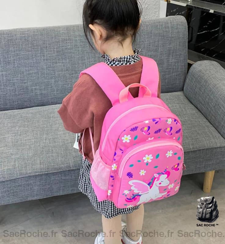 Sac À Dos Licorne Fleurs Enfant