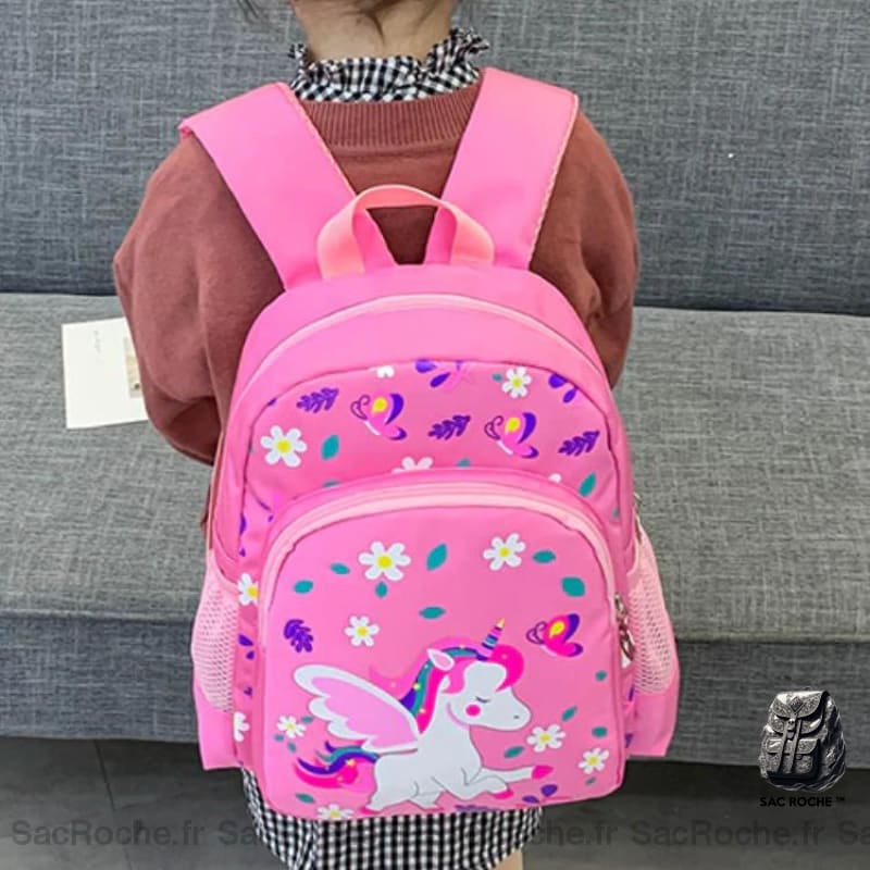 Sac À Dos Licorne Fleurs Enfant