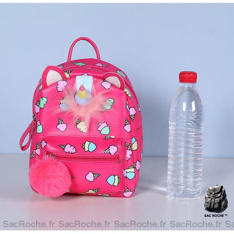 Sac À Dos Licorne Glace Cornet Mini Dos Enfant