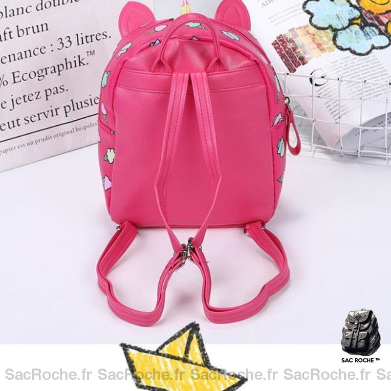 Sac À Dos Licorne Glace Cornet Mini Dos Enfant