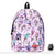 Sac à dos licorne glacé - modèle Violet - Sac Roche ™