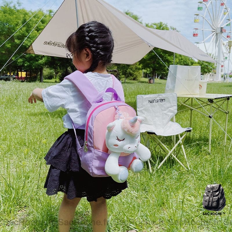 Sac À Dos Licorne Peluche Enfant