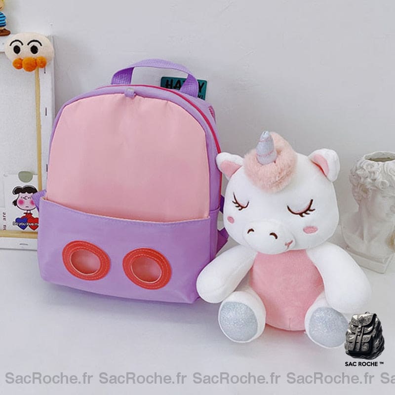 Sac À Dos Licorne Peluche Enfant