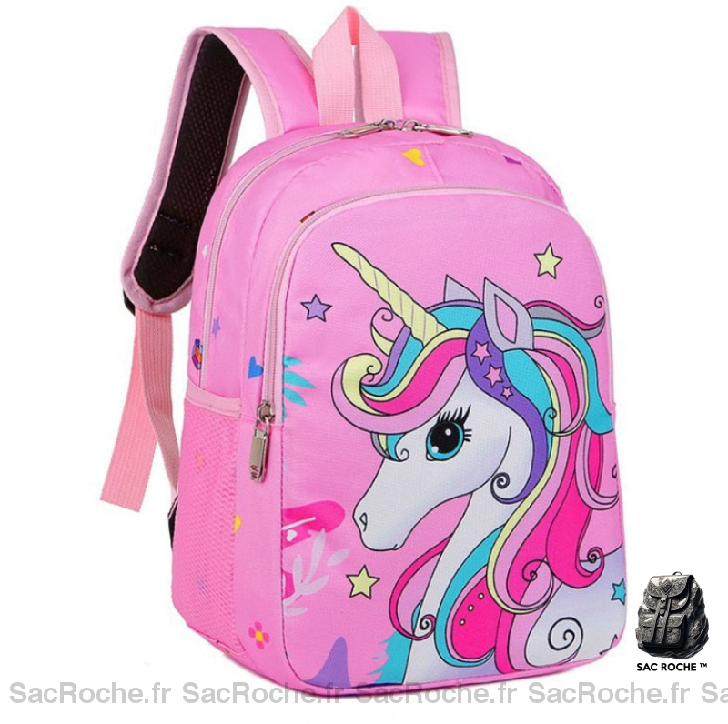 Sac à dos licorne avec respiration et motif coloré