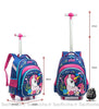 Sac À Dos Licorne Roulettes Filles Enfant
