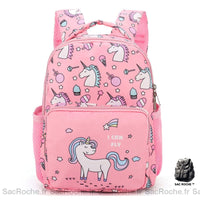 Sac À Dos Licornes Coloré Maternelle Rose Sacs Dos Scolaire