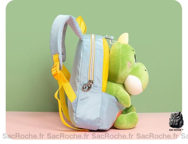 Sac À Dos Lilliputien Dinosaure Gris Enfant