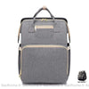 Sac à dos avec lit pliable pour bébé - Gris - Sac Sac à langer