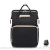 Sac à dos avec lit pliable pour bébé - Noir - Sac à langer Sac