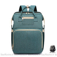 Sac à dos lit pliable bébé - modèle Vert - Sac Roche ™
