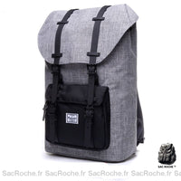 Sac à dos Little America - Grande capacité - modèle Gris - Sac Roche ™