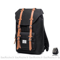 Sac à dos Little America - Grande capacité - modèle Marron - Sac Roche ™