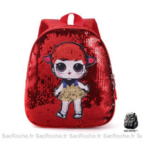 Sac à dos LOL Surprise enfant - modèle Rouge - Sac Roche ™