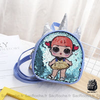Sac à dos LOL Surprise fille - modèle Bleu - Sac Roche ™