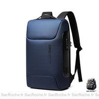 Sac à dos luxe bleu ergonomique - Sac Roche ™